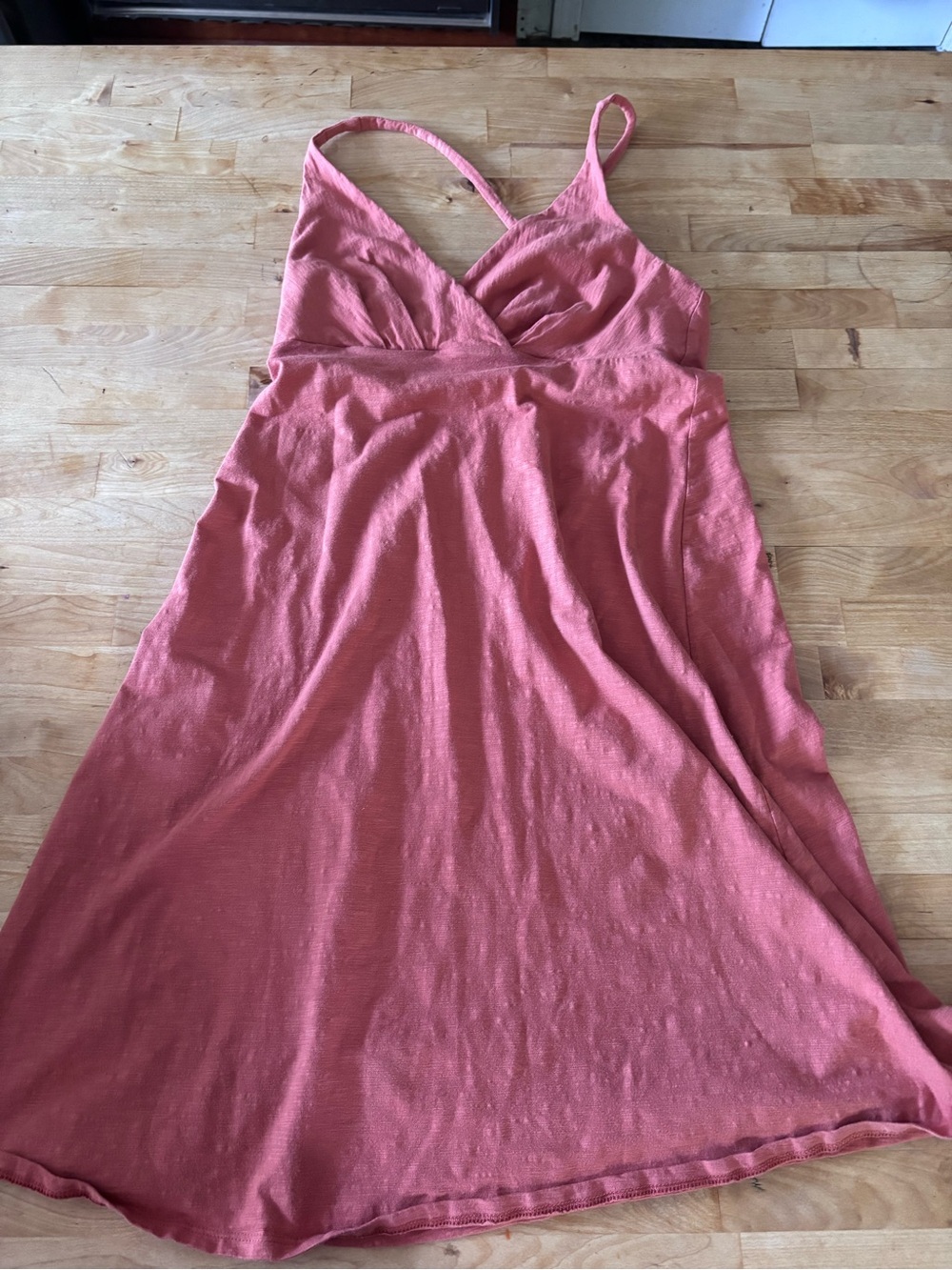 Patagonia Amber Dawn Black Midi Dress Strappy Crossback